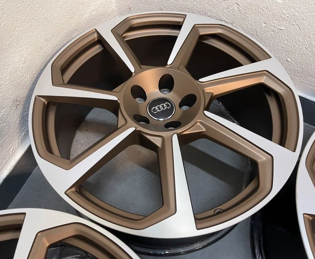 Bi-Color Pulverbeschichtung Beispiel 4